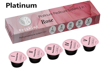 Freshine Deluxe pedicure Platinum Spa Gel Bowl 5 in 1 Nail Care Products
