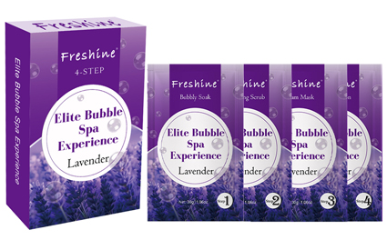 Freshine Deluxe Pedicure Bubble Spa 4 Step